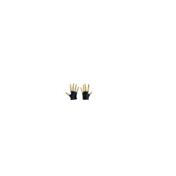 Large skeleton hands bone colored