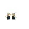 Large skeleton hands bone colored