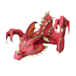 Máscara de Ember the Red Dragon