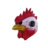 Máscara de gallo