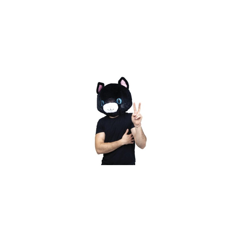 Máscara de gato kawaii