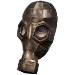 Máscara de Low poly gas