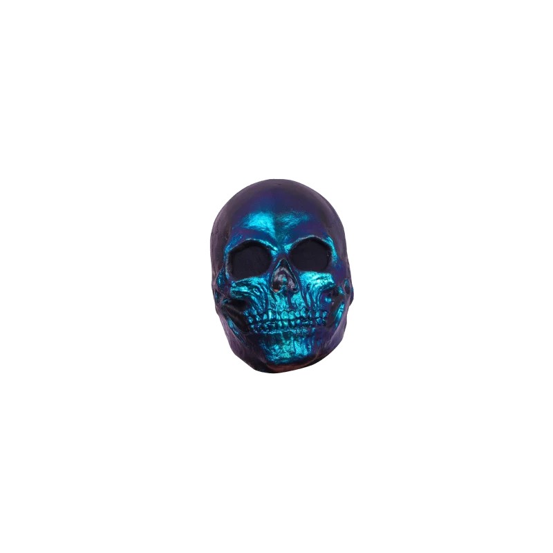 Máscara de Skull Metalic Blue