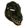 Máscara de velociraptor