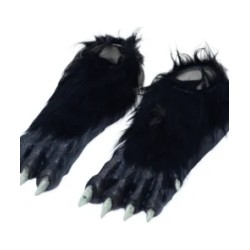 Pies Wolf black deluxe