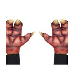 Manos de látex de Devil hoof