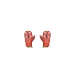 Manos de látex de Devil hoof