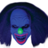 Máscara de Wild Neon Clown