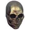 Máscara de Skull Metalic Gold