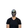 Máscara de Skull Metalic Gold