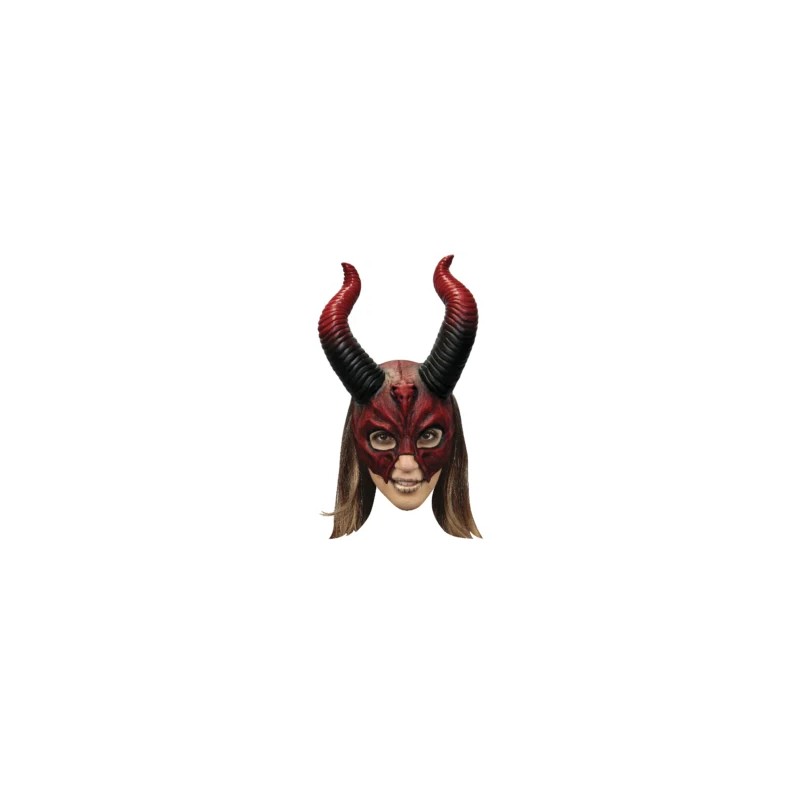 Antifaz de Devil mythical horned skull
