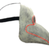 Máscara de Doctor peste led