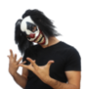 Máscara de Darky the clown